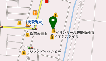 VILLAGE VANGUARD(ヴィレッジ ヴァンガード) イオンモール佐野新都市店の地図画像