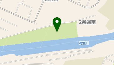 湧別川河川敷緑地 せせらぎ広場の地図画像