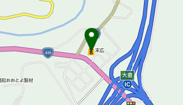 末広 おおとよ店の地図画像