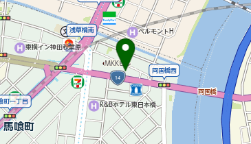 キッチンボタンの地図画像