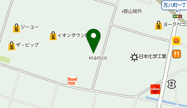 LAVA(ラバ) イオンタウン郡山店の地図画像