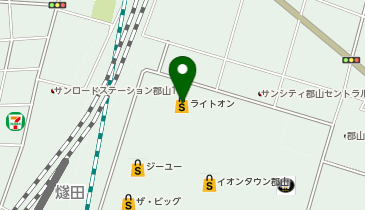 TAT/natural with(ナチュラル ウィズ) イオンタウン郡山店の地図画像