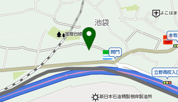 なつめ釣具の地図画像