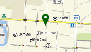 鰻の成瀬 八代通町店の地図画像