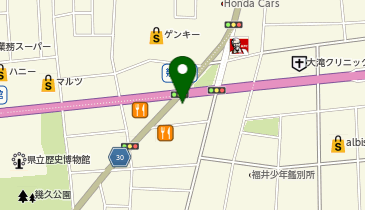 幸ちゃんラーメン 福井店の地図画像