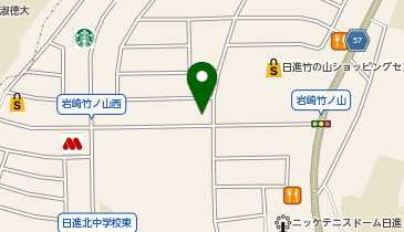かにざんまい 日進竹の山店の地図画像