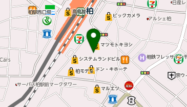 ガシャポンバンダイオフィシャルショップ TSUTAYA柏駅前店の地図画像