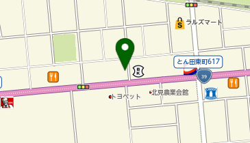 エベレストダイニング 北見店の地図画像
