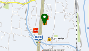 ピザハット 川西加茂店の地図画像