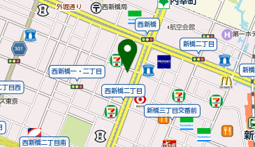 桂花ラーメン 新橋虎ノ門店の地図画像