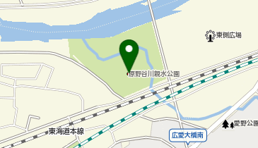 原野谷川親水公園の地図画像