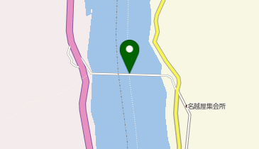 名越屋沈下橋の地図画像