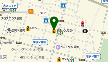 MEN'Sクリア 盛岡店の地図画像