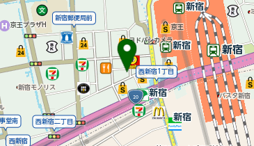 MEN'Sクリア 新宿店の地図画像
