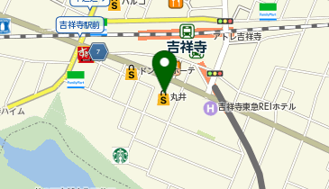 MEN'Sクリア 吉祥寺マルイ店の地図画像