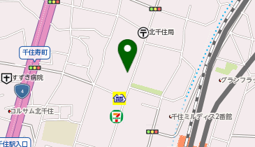 MEN'Sクリア 北千住店の地図画像