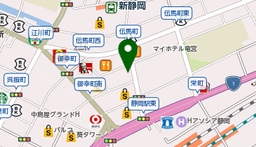 MEN'Sクリア 静岡店の地図画像