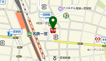 MEN'Sクリア 一宮店の地図画像