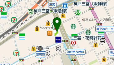 MEN'Sクリア 神戸三宮店の地図画像