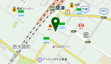 MEN'Sクリア 草津店の地図画像