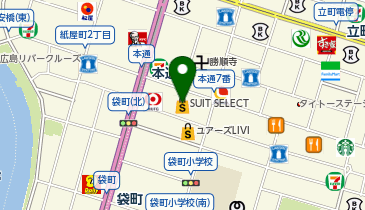 MEN'Sクリア 広島店の地図画像