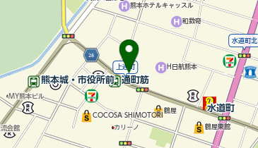 MEN'Sクリア 熊本店の地図画像