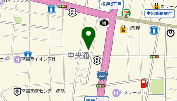 MEN'Sクリア 宮崎店の地図画像