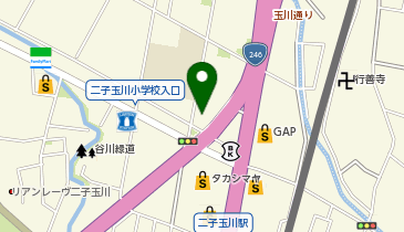 二子玉川まちづくりセンターの地図画像