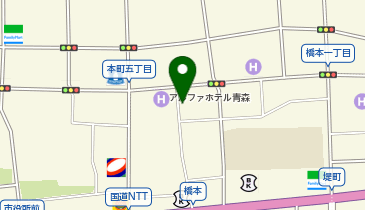 味の王家亭の地図画像