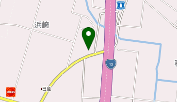 横濱家系ラーメン 虎堂家 山形大野目店の地図画像