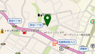 はりきゅうナマケモノの地図画像