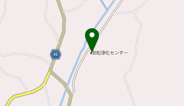 廿日市友和浄化センターの地図画像