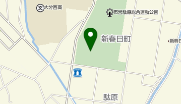 豊後企画テニスコートの地図画像