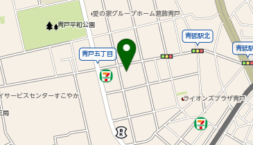 葛飾ヤングボウルの地図画像