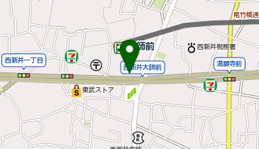 ファミリー・ホスピス西新井ハウスの地図画像