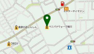 AENA(アエナ) ベニバナウォーク桶川店の地図画像