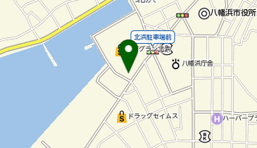 フジグラン北浜の地図画像