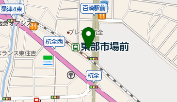 クラウン化粧品の地図画像