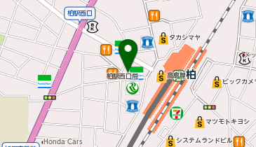 はかた商店 柏西口店の地図画像