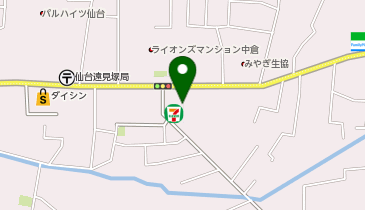 山形肉そば 立花 仙台本店の地図画像