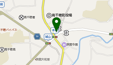 宮崎太陽銀行 高千穂出張所の地図画像