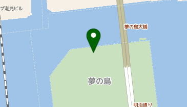 夢の島スケートボードパークの地図画像