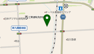 東京都環境科学研究所の地図画像