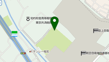 中目黒公園(花とみどりの学習館)の地図画像