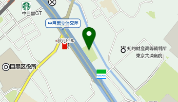 目黒川船入場の地図画像