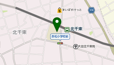 シニアステーション千束の地図画像