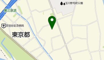 世田谷区立野毛青少年交流センターの地図画像