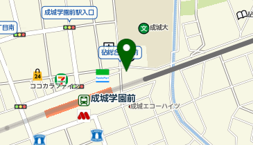 成城まちづくりセンターの地図画像