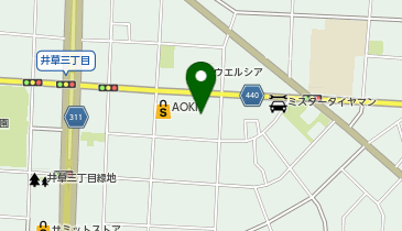 農福連携農園すぎのこ農園の地図画像