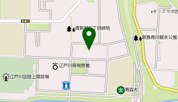 なごみの家葛西南部の地図画像